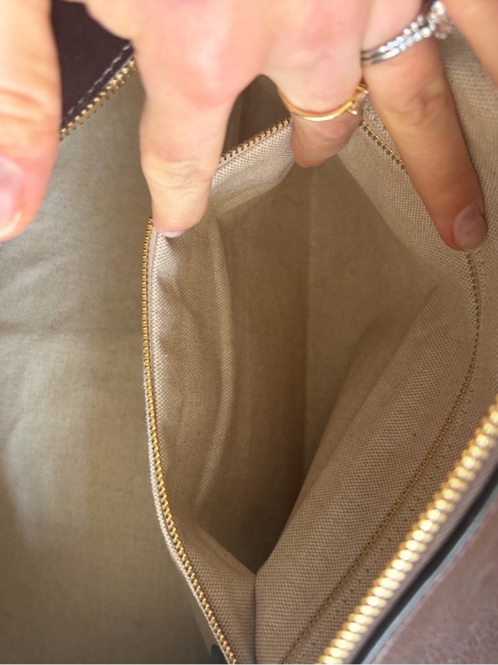 Liffner Bowling Bag in Dark Brown - Picture 11 of 14